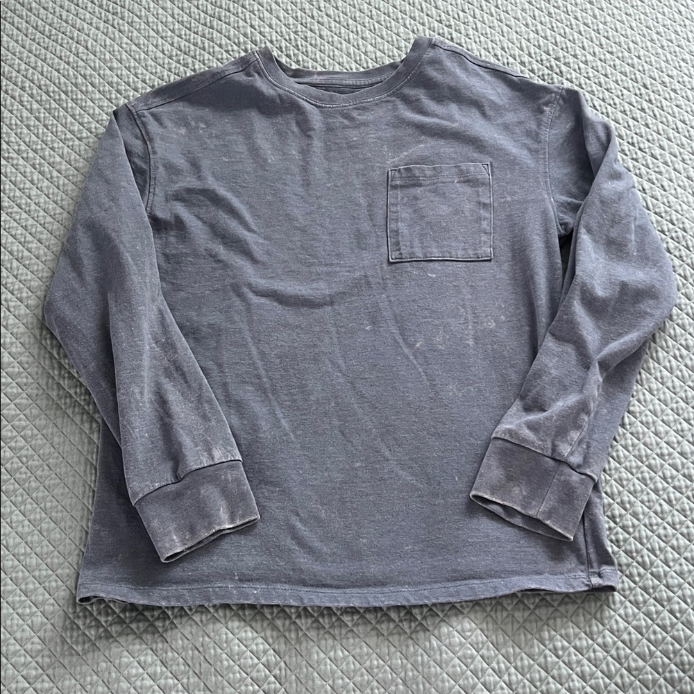 Art Class Long Sleeve Distressed Tee